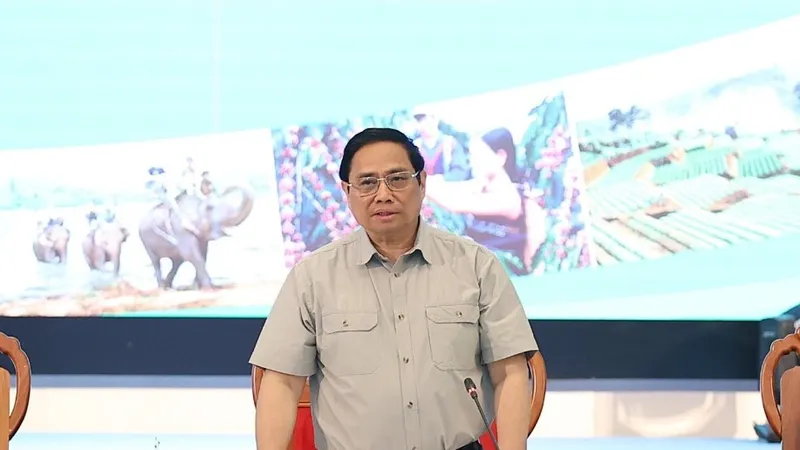 Thủ tướng Chính phủ Phạm Minh Chính: Tập trung tối đa nguồn lực phát triển vùng Tây Nguyên