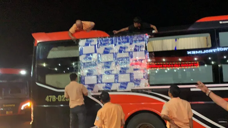 Nhiều xe khách bị ném đá trên đường địa bàn tỉnh Đắk Lắk, Đắk Nông