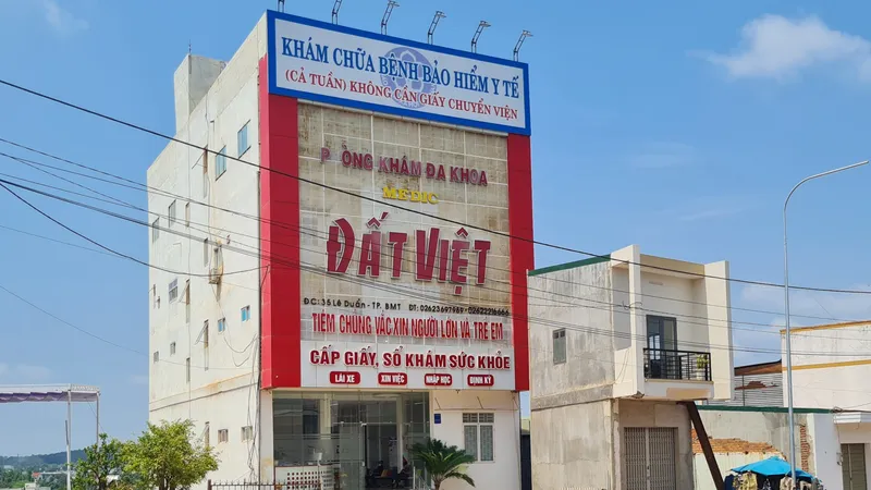  Đắk Lắk: Khám sức khỏe “thần tốc” tại Phòng khám đa khoa Đất Việt
