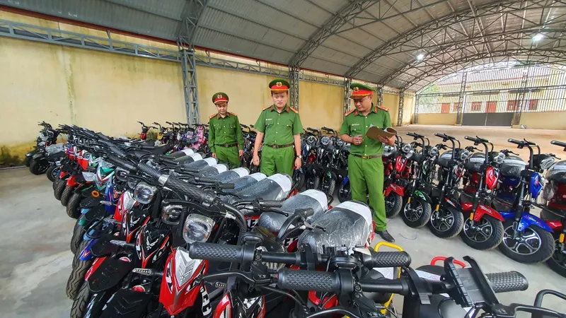 Đắk Lắk: Thu giữ hơn 100 xe điện không rõ nguồn gốc, xuất xứ