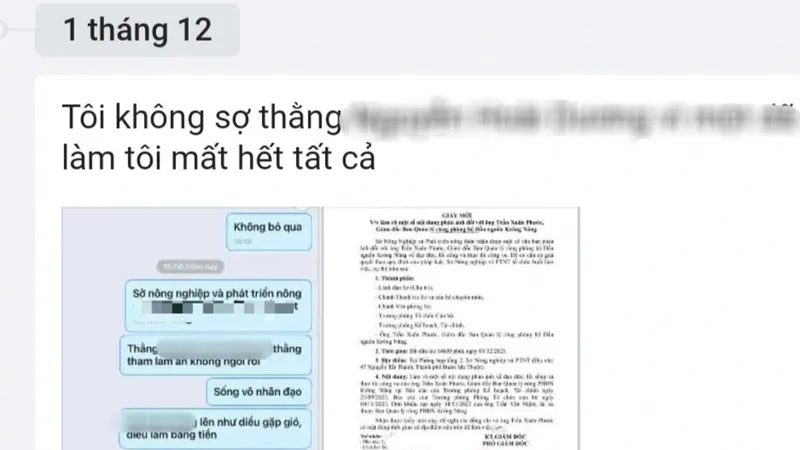 Giám đốc Ban Quản lý dự án rừng phòng hộ Krông Năng bị đình chỉ công tác để xem xét sai phạm