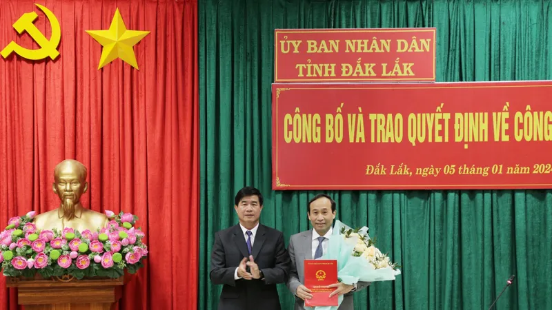 Đắk Lắk điều động, bổ nhiệm nhiều cán bộ