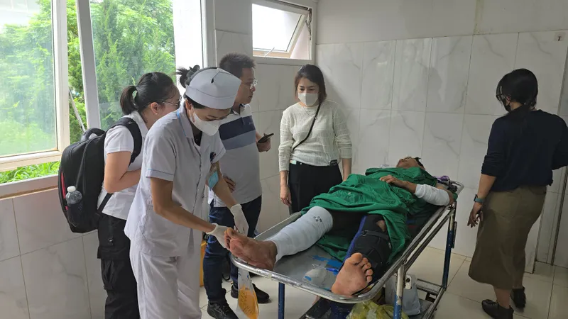 Vụ tai nạn liên hoàn ở Đắk Lắk: Các nạn nhân đã qua cơn nguy kịch