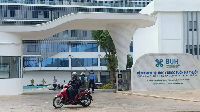 Bệnh viện Đại học Y dược Buôn Ma Thuột, nơi xảy ra sự việc