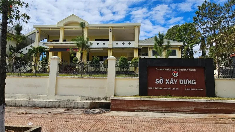 Kỷ luật Đảng ủy Sở Xây dựng Đắk Nông và 3 cán bộ vi phạm