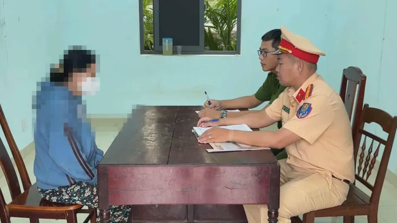 Tìm được phụ nữ tông người bán vé số rồi bỏ trốn