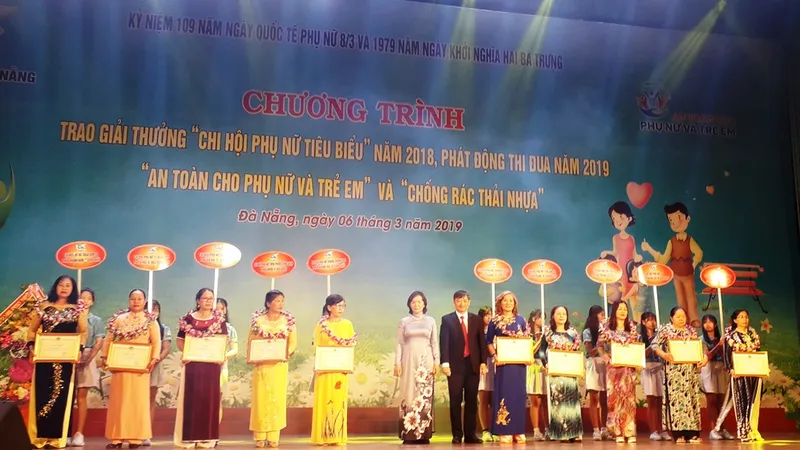 Đà Nẵng: Trao “Giải thưởng Chi hội Phụ nữ tiêu biểu 2018”