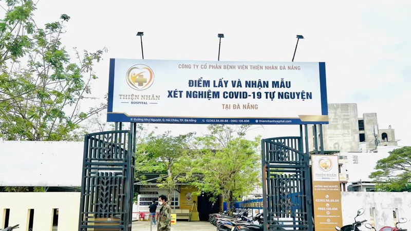 Thiện Nhân chính thức đưa vào hoạt động điểm lấy mẫu Covid-19 tự nguyện rộng hơn 1.400m2