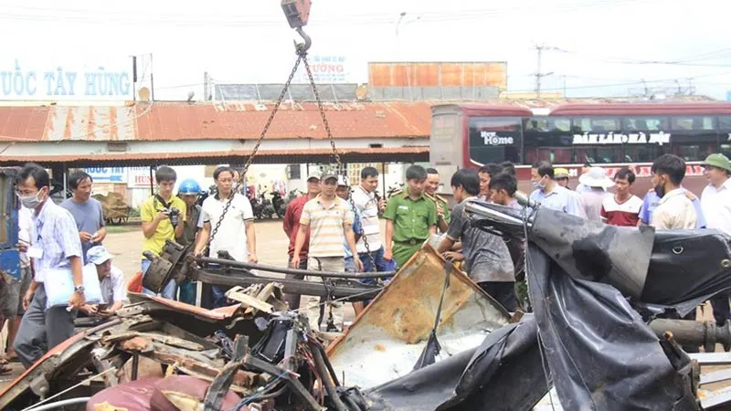 Không có ma túy trong mẫu máu của tài xế gây tai nạn trên quốc lộ 14
