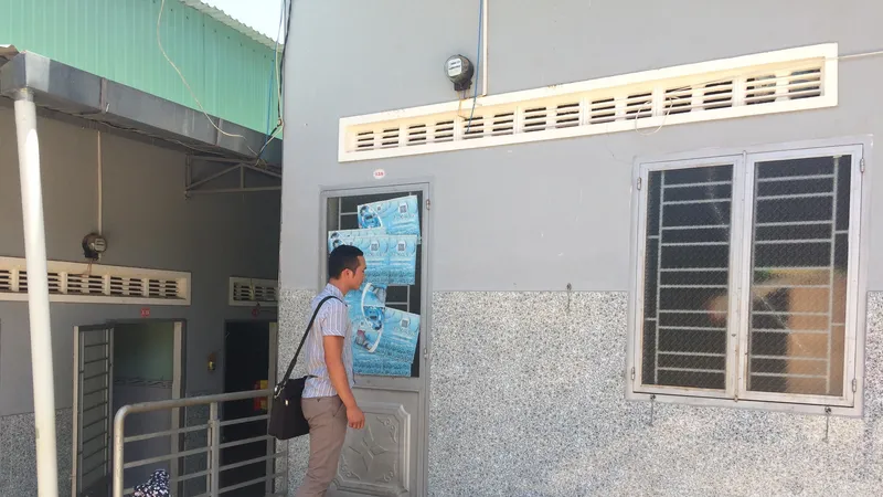 Hiện trường nơi xảy ra vụ việc