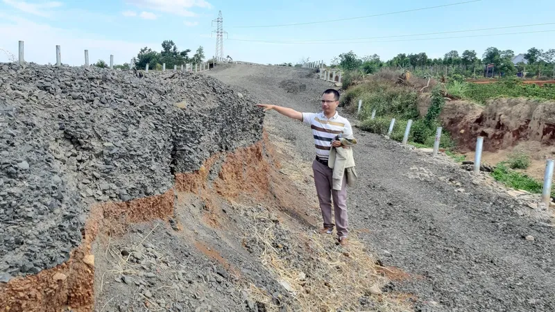 Khởi tố vụ án đường tránh 250 tỷ đồng chưa bàn giao đã hỏng