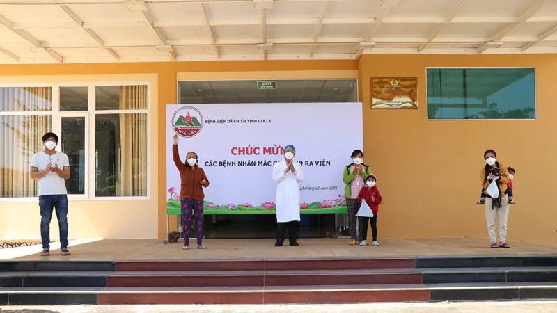 Gia Lai: Thêm 4 bệnh nhân Covid-19 được xuất viện