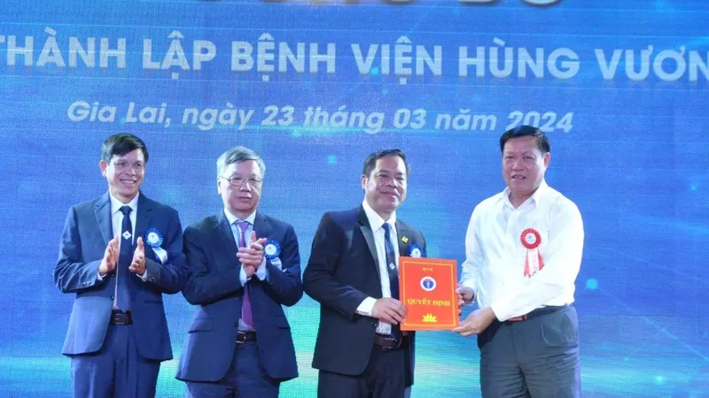Thành lập Bệnh viện Hùng Vương Gia Lai quy mô 300 giường