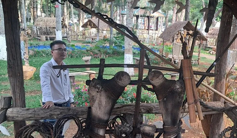 Gia Lai: Nhiều hiện vật văn hoá trưng bày ngoài trời bị mất cắp
