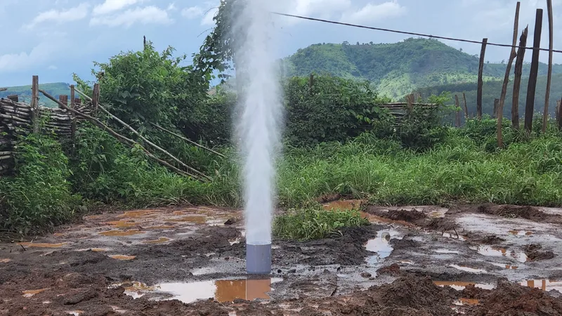 Vụ giếng khoan bỗng phun trào nước ở Gia Lai: Có thể do trúng túi khí