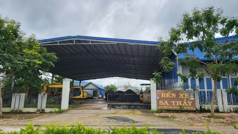 Kon Tum: Bến xe xây dựng chưa đảm bảo tiêu chuẩn, 3 năm chưa được công nhận hoạt động