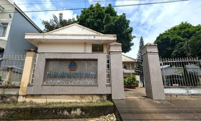 TAND tỉnh Gia Lai thông tin việc Cơ quan điều tra Viện KSND tối cao làm việc với Cựu Chánh án TAND huyện Đăk Đoa