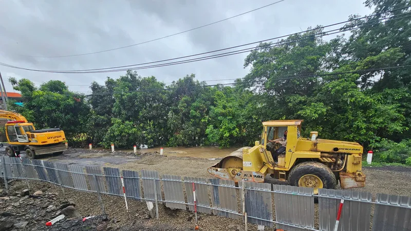 Quốc lộ 25 thông xe sau hơn 7 giờ bị chia cắt do mưa lớn