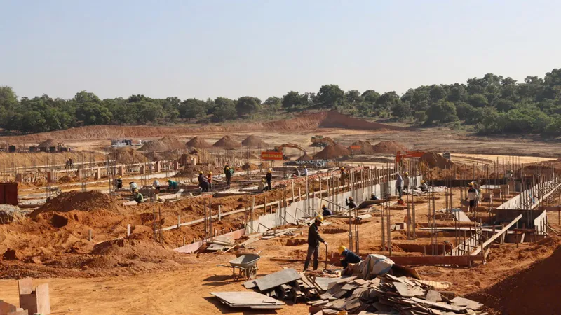 Gia Lai: Thi công trường nội trú đảm bảo chất lượng, tiến độ