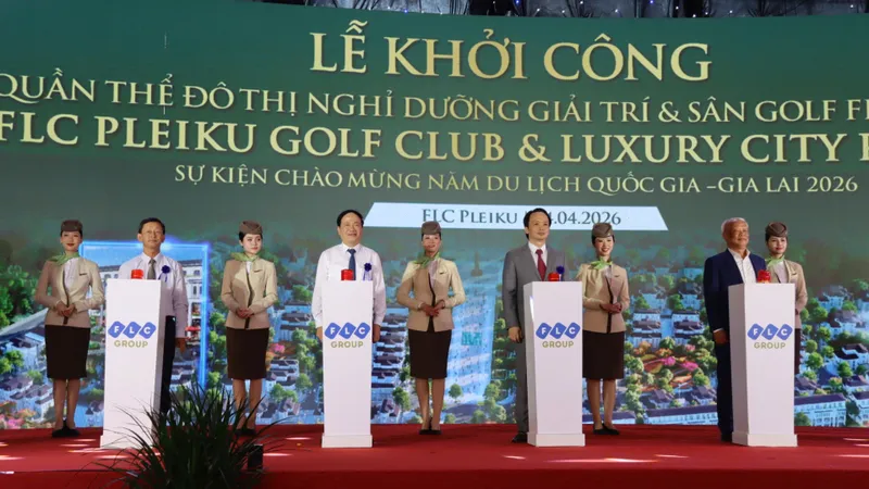 Gia Lai: Khởi công dự án đô thị nghỉ dưỡng, sân golf 20.000 tỷ đồng