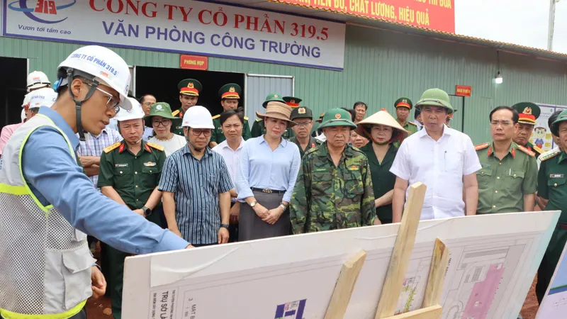 Bí thư Tỉnh ủy Gia Lai kiểm tra tiến độ xây dựng các trường nội trú biên giới