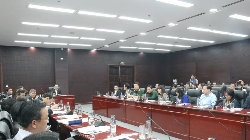 Quang cảnh cuộc họp