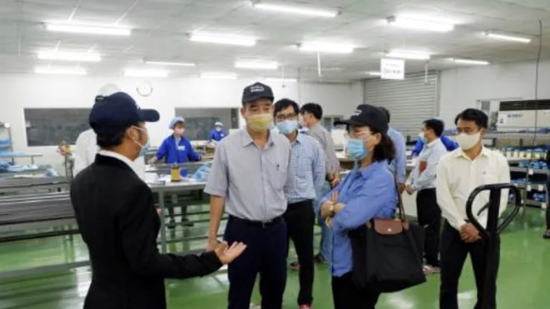 Đà Nẵng: Kiểm tra công tác phòng chống dịch Covid-19 tại một số doanh nghiệp 