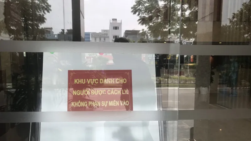 Hiện nhóm người Trung Quốc đang được cách ly tại một khách sạn thuộc quận Sơn Trà