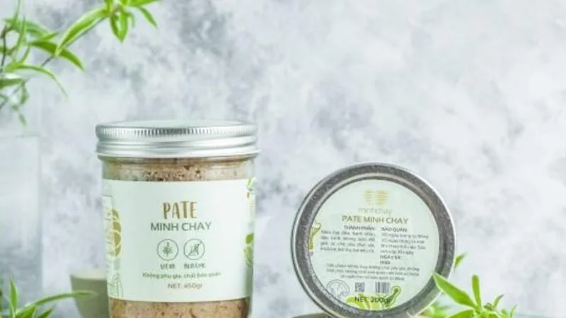 Sản phẩm pate Minh Chay của Công ty TNHH Hai Thành viên Lối sống mới
