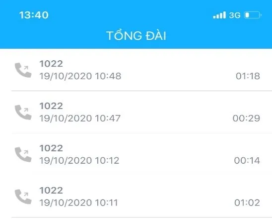 Liên hệ Tổng đài mà không tốn cước phí cuộc gọi