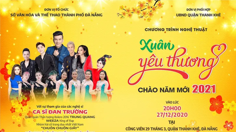 Đà Nẵng tổ chức “Xuân yêu thương - Chào năm mới 2021” 