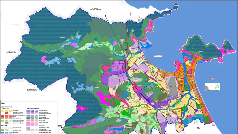 Bản đồ quy hoạch sử dụng đất đến năm 2045