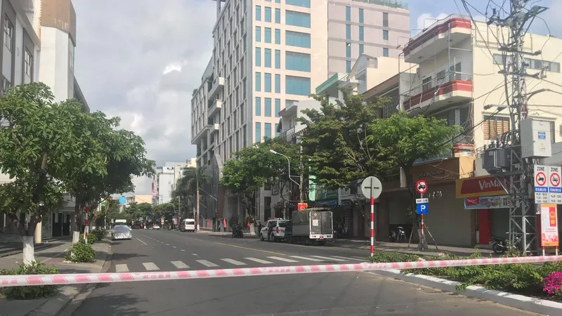Phong tỏa khu vực đường Đống Đa từ 0 giờ ngày 6-5