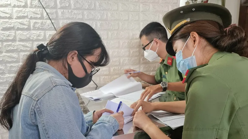 Công an TP Đà Nẵng khám xét nơi ở và bắt giữ Tô My Hồng Anh