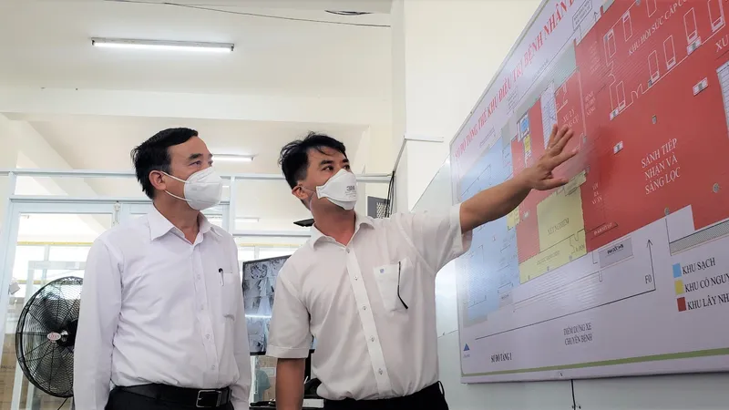 Bệnh viện dã chiến là cơ sở 2 của Bệnh viện Đà Nẵng
