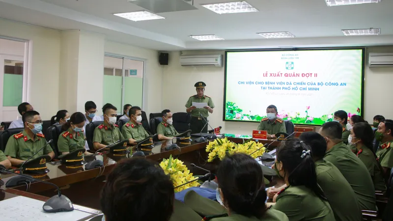 Bệnh viện 199 tiếp tục hỗ trợ TPHCM chống dịch Covid-19 