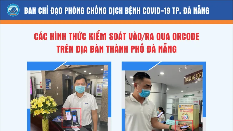 Các hình thức kiểm soát ra/ vào qua mã QR 
