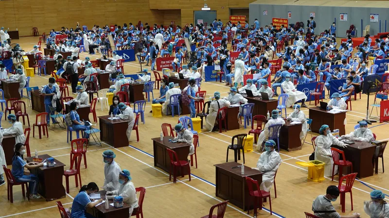 Điểm tiêm Cung thể thao Tiên Sơn (Đà Nẵng)