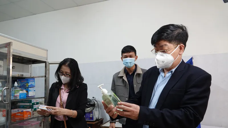 Trường Tiểu học Lê Quý Đôn (quận Hải Châu, TP Đà Nẵng) chuẩn bị đầy đủ các thiết bị, hạ tầng phục vụ phòng chống dịch trước khi học sinh đi học trực tiếp