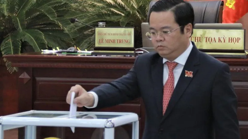 Ông Lê Minh Trung, Phó Chủ tịch Thường trực HĐND TP Đà Nẵng