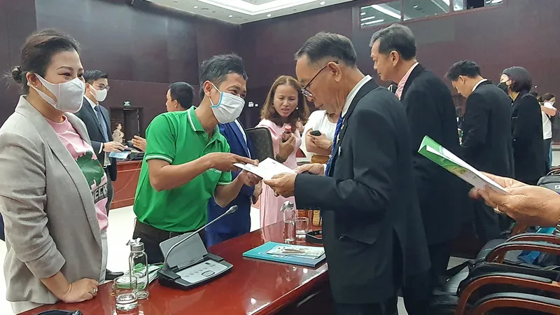 Các doanh nghiệp Đà Nẵng giới thiệu, kết nối với một số doanh nghiệp Thái Lan tại diễn đàn
