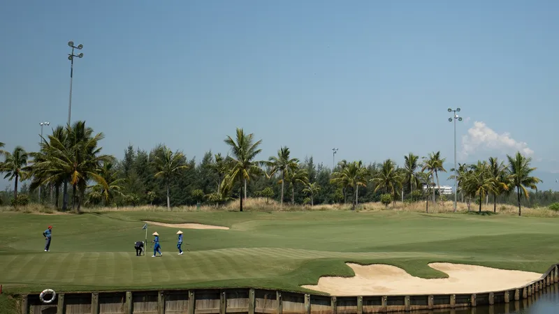 Một sân golf tại TP Đà Nẵng