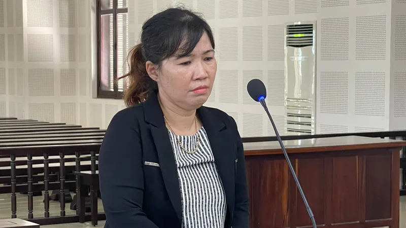 Bị cáo Đặng Thụy Diễm