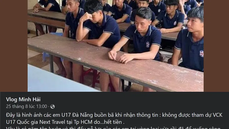Đà Nẵng bị tố bỏ bê bóng đá trẻ
