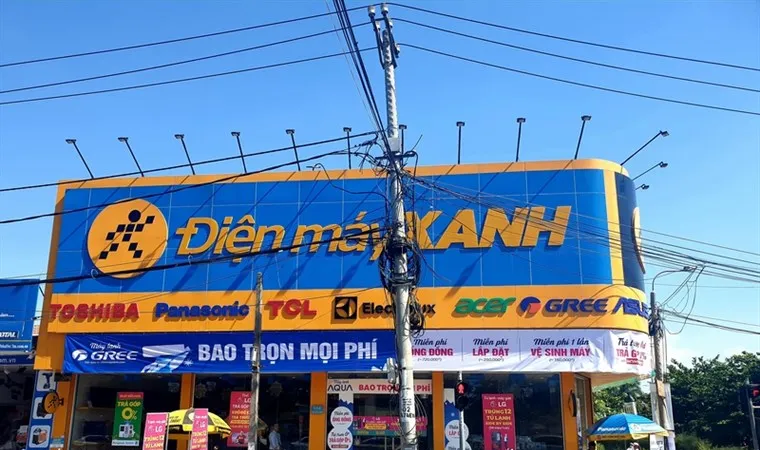 Siêu thị Điện máy Xanh trên đường Tôn Đức Thắng (quận Liên Chiểu, TP Đà Nẵng)