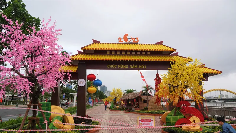 Độc đáo đường hoa xuân Đà Nẵng