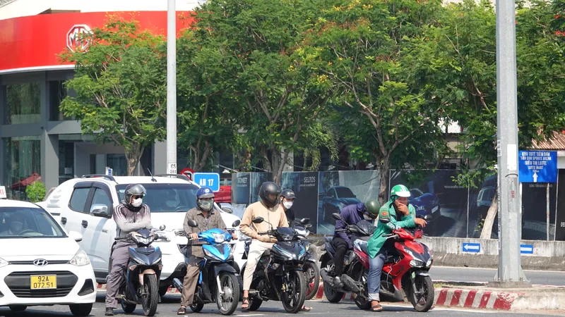 Grab hoạt động tại TP Đà Nẵng. Ảnh: XUÂN QUỲNH