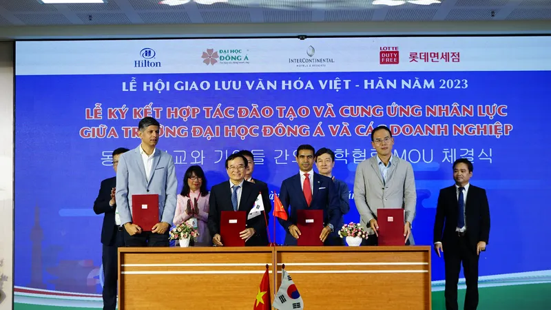 Hợp tác ký kết đào tạo, cung ứng nhân lực
