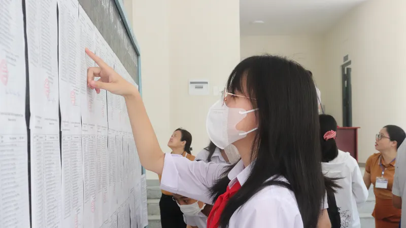 Thí sinh dự thi tại điểm trường THPT Phan Châu Trinh xem danh sách và sơ đồ phòng thi