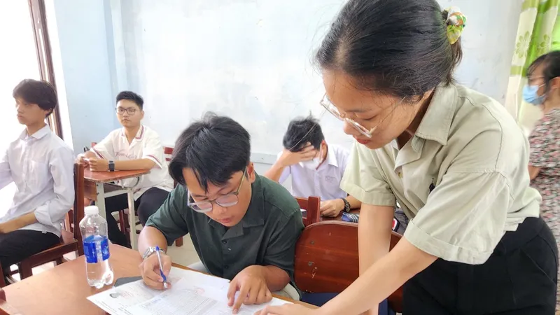 Một điểm thi tại kỳ thi tốt nghiệp THPT năm 2023 Đà Nẵng